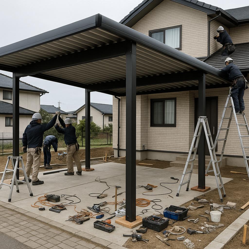 カーポート設置